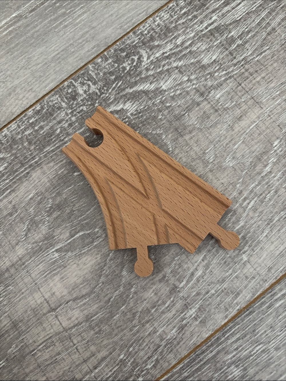 Wooden Track - Set #7 - 9 Pieces - Picture 4 of 7
